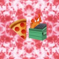 Pizza Dumpster Fire logo - Similar company to Mezanine Creative Co.