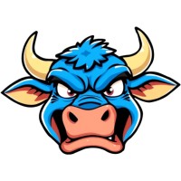Angry Blue Cow logo - Similar company to Divino ($Div)