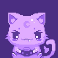 Purrrple Pixels logo - Similar company to Dopamin Games