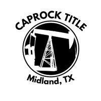 Caprock Title logo - Similar company to Boomslang Resources, Llc