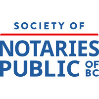 The Society of Notaries Public of British Columbia logo - Similar company to Rise Up Business Coaching