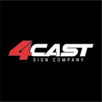 4Cast Signs logo - Similar company to Visual Solutions Group