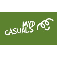 MYD CASUALS logo - Similar company to Artdotbumba - House Of Design