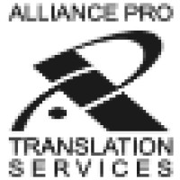 Alliance PRO technical translations logo - Similar company to Palcards