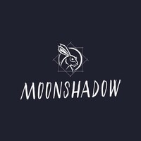 Cognac Moonshadow logo - Similar company to Vodka Tigre Blanc