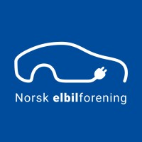 Norsk elbilforening (Norwegian EV Association) logo - Similar company to Australian Electric Vehicle Association (Aeva)