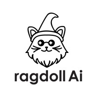 Ragdoll AI logo - Similar company to Flowpamine