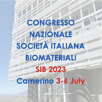 SIB2023 Congresso Nazionale Società Italiana Biomateriali - Camerino logo - Similar company to Nanobiolab