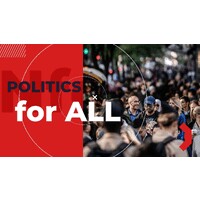 Politics for all Europe logo - Similar company to Pc3 Creative