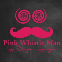 Pink Whistle Man logo - Similar company to Timoniyo