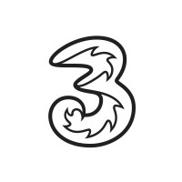 Three Ireland logo - Similar company to Three Uk