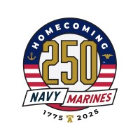 Homecoming 250 Navy Marine Corps logo - Similar company to Women In Defense (Wid) Liberty Chapter