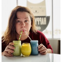 Happy Cat Cafe logo - Similar company to Topeka Cat Cafe