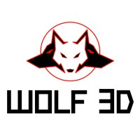 Wolf 3D logo - Similar company to Xt Laser