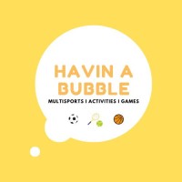 Havin' a Bubble logo - Similar company to Bubble Boy Events