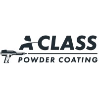 A Class Powder Coating logo - Similar company to Geniegrips Pty Ltd