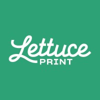 Lettuce Print logo - Similar company to Printing Experts