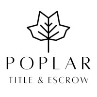 Poplar Title & Escrow, LLC logo - Similar company to Two Green Ladies Llc