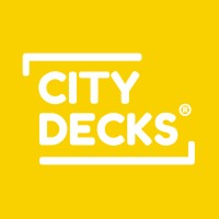 CITY DECKS® logo - Similar company to Mobiga - Mobile Vertikale Gärten
