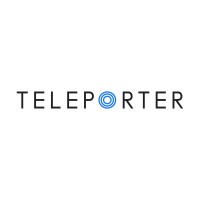 Teleporter logo - Similar company to Teleporter Realities