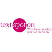 Text Spot On logo - Similar company to Mynd Shape
