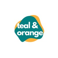 Teal & Orange logo - Similar company to Cresigns Studio