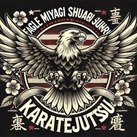 Eagle Miyagi Shuhari Karate-jutsu logo - Similar company to Doingerp.Com