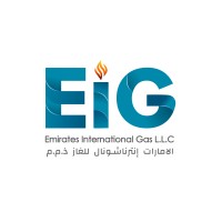 Emirates International Gas (EIG) logo - Similar company to Adnok Gas - أدنوك غاز