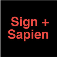Sign + Sapien logo - Similar company to Dyrdek Machine