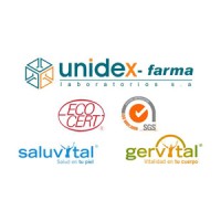 Saluvital - Gervital: Unidex Farma logo - Similar company to Mirroou