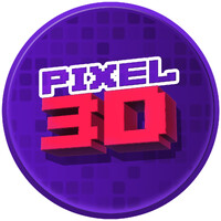 Pixel 3D studio logo - Similar company to Sugar Animation Studios