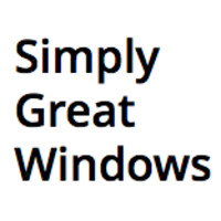 Simply Great Windows logo - Similar company to The Ohio Art Company