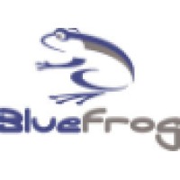 BlueFrog Screen Printing & Embroidery logo - Similar company to Midwest Sign & Screen Printing Supply Co.