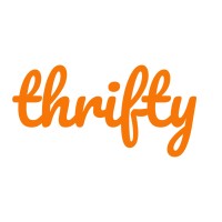 Thrifty logo - Similar company to Thriftly