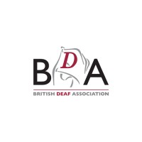 British Deaf Association logo - Similar company to Deaf Action