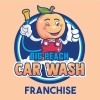 Big Peach Car Wash Franchise logo - Similar company to Great White Car Wash