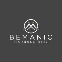 Bemanic Marquee Hire logo - Similar company to Yee-3 | Custom Wedding Cake Toppers And Personalized Gifts