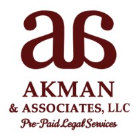 Akman & Associates, LLC Pre-Paid Legal Services logo - Similar company to Akman Solutions