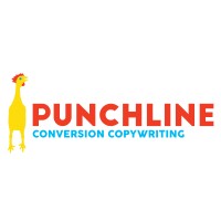 Punchline Conversion Copywriting logo - Similar company to Live Out Loud Branding