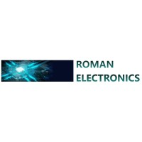 Roman electronics logo - Similar company to Ecom Electronics