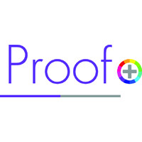 Proof+ logo - Similar company to Graphic Brands