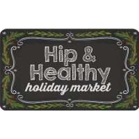 Hip n Healthy holiday market logo - Similar company to Hip Hideouts