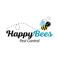 Happy Bees Pest Control logo - Similar company to Stride Pest Control