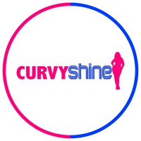 Curvy Shine logo - Similar company to Finding Her Podcast