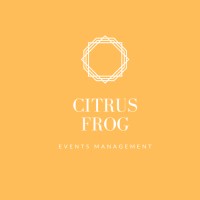 Citrus Frog Event Management logo - Similar company to It'S Right Solutions Holdings