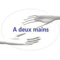 A deux mains association logo - Similar company to Sauvette