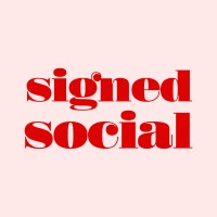 Signed Social logo - Similar company to Hooked Creative Media