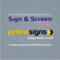 Sign & Screen Graphics/Yellowsigns logo - Similar company to Action Screen Graphics