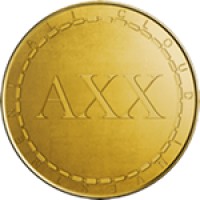 AXX GOLD COIN logo - Similar company to The Amani Store