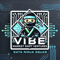 Vibe Market Shift Ventures 🔋 Powered By The Data Ninja Squad 🥷🏼 logo - Similar company to Squad Ninja